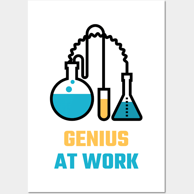 Genius at work Wall Art by Birding_by_Design